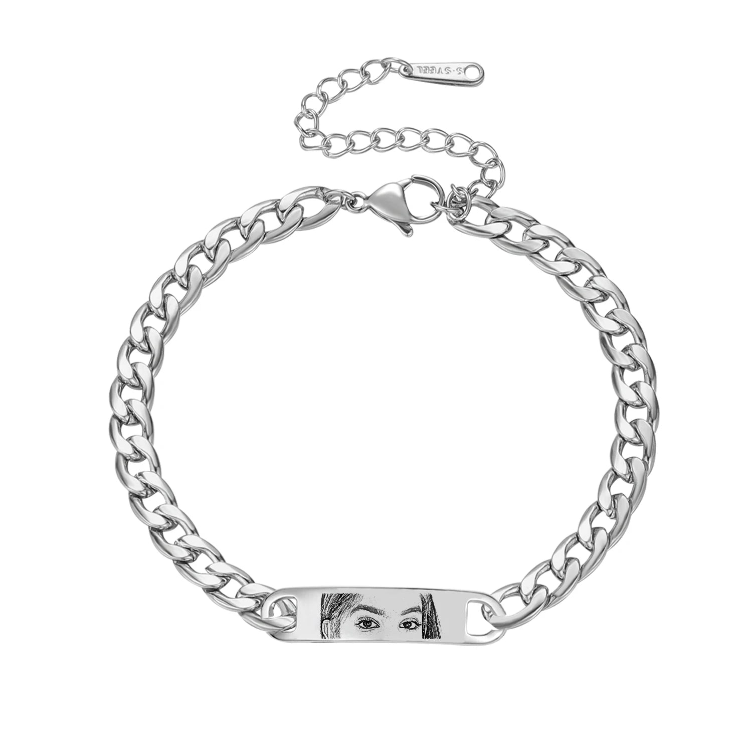 👁️ Soul Eye Bracelet – Personalized Eye Photo Jewelry
