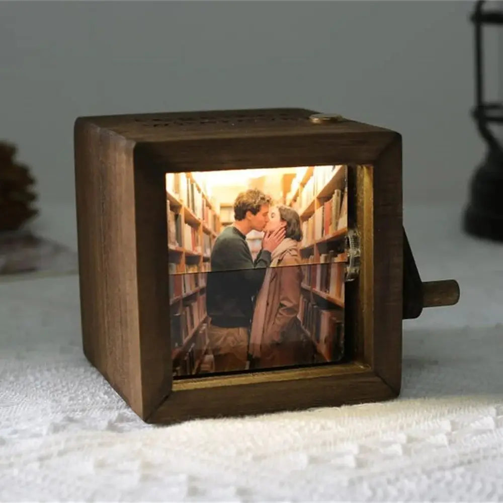 📖 Flip Memories Box – Personalized Photo Animation Frame