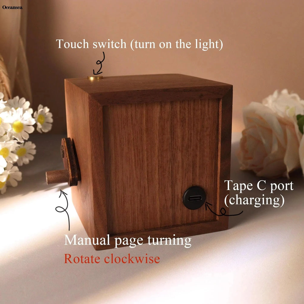 📖 Flip Memories Box – Personalized Photo Animation Frame