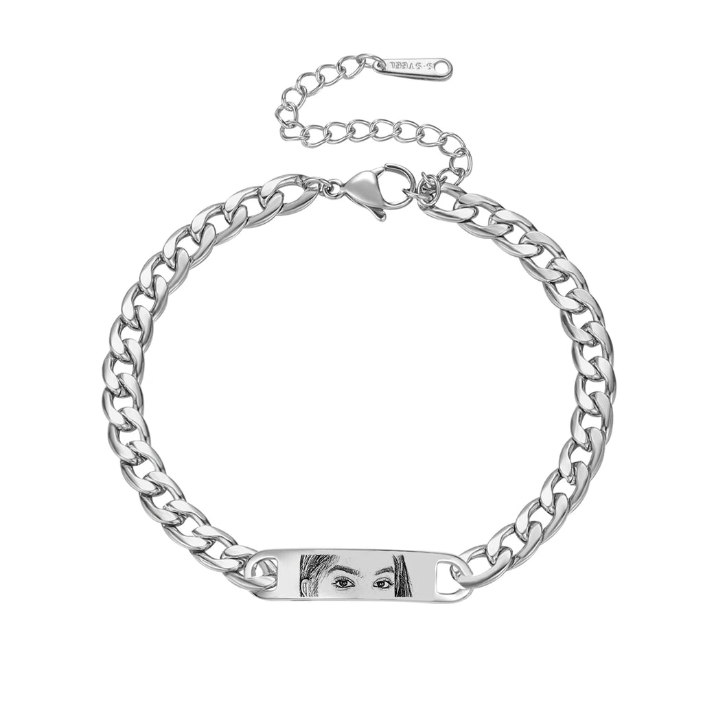 👁️ Soul Eye Bracelet – Personalized Eye Photo Jewelry