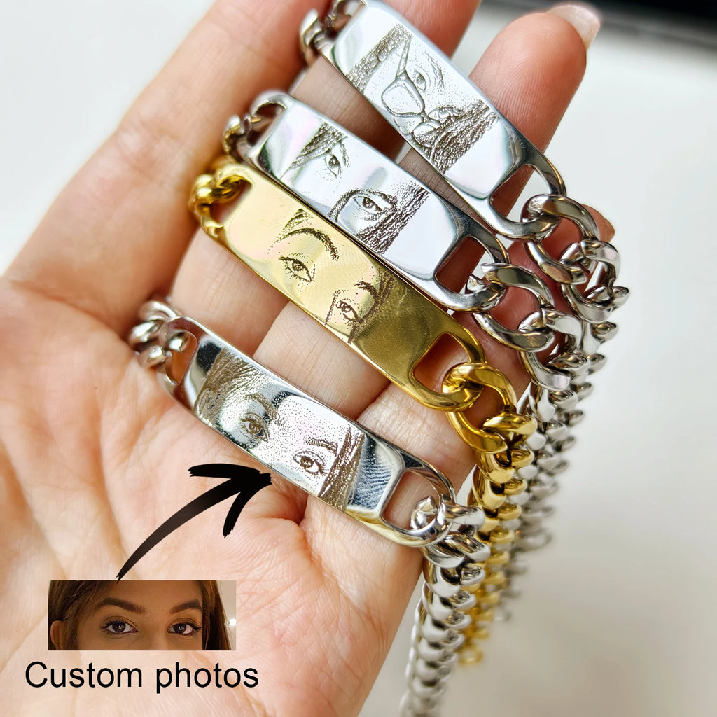 👁️ Soul Eye Bracelet – Personalized Eye Photo Jewelry
