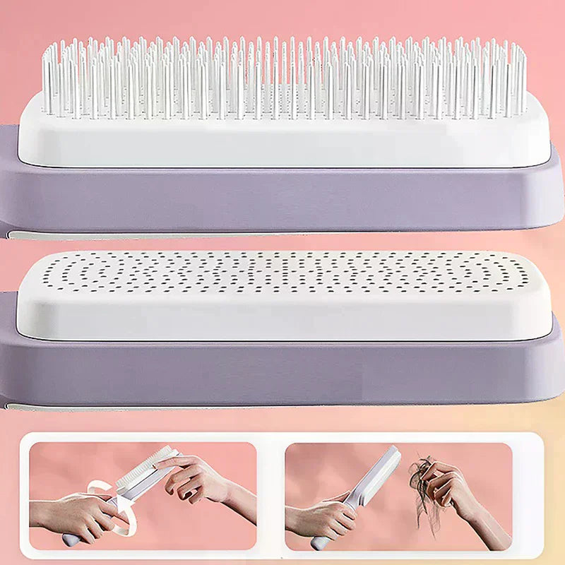 AutoClean Pro™ – Self-Cleaning Hair Brush