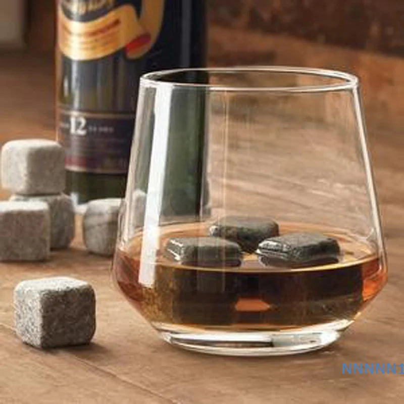 🥃 Gentleman’s Whiskey Gift Set – Glasses & Stones Box