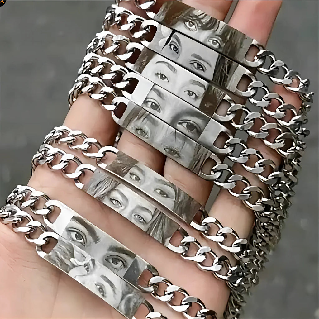 👁️ Soul Eye Bracelet – Personalized Eye Photo Jewelry