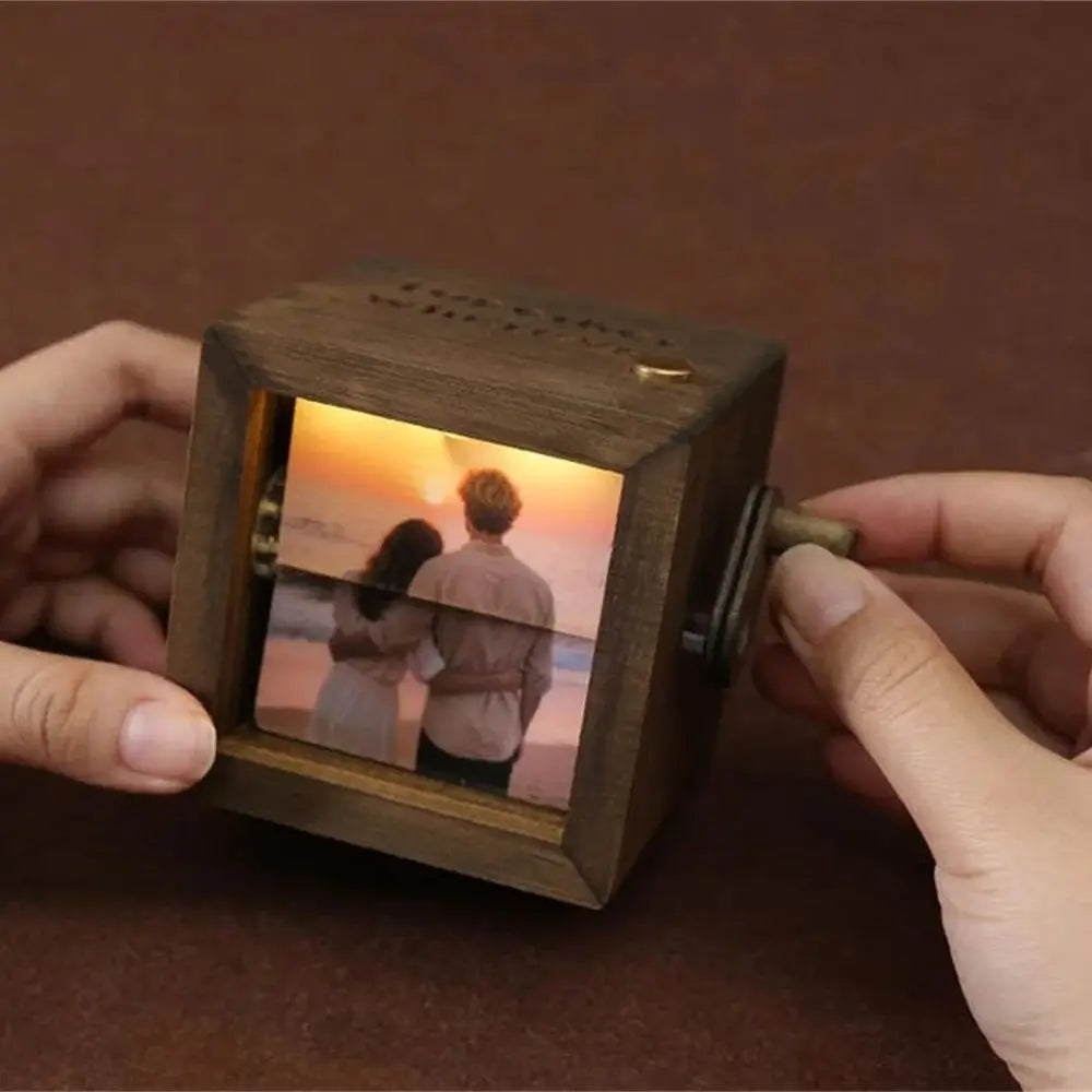 📖 Flip Memories Box – Personalized Photo Animation Frame