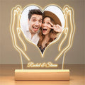 💛 LoveGlow Frame – Personalized LED Photo Light